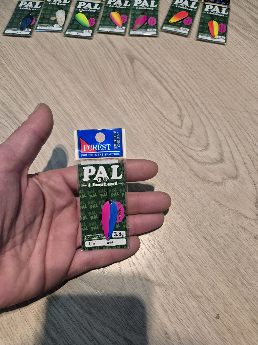 Блесна форелевая FOREST PAL 3,8гр на форель; окуня #15