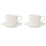 Набор чайных пар Soft Ripples, Dual Glazing, 250 мл, 2 шт