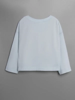 Летний костюм для девочки, лонгслив и юбка