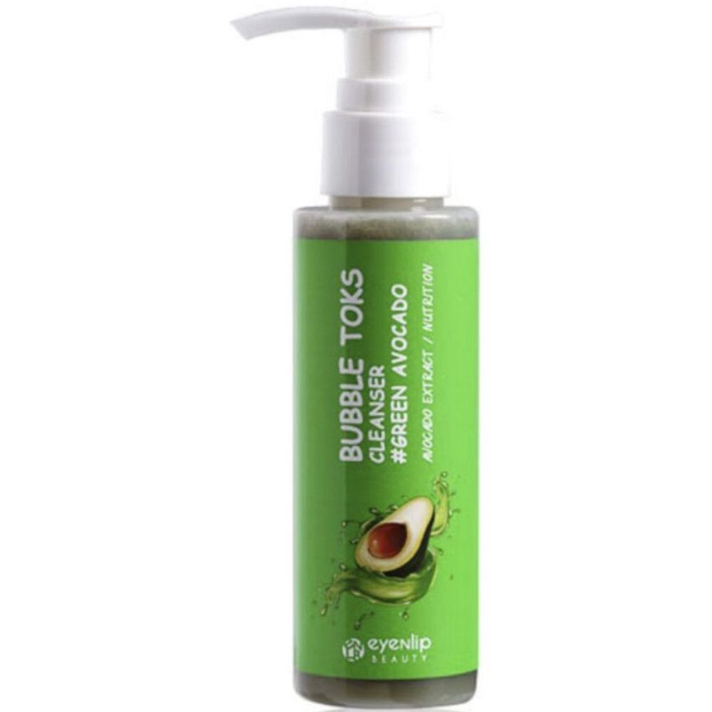 Eyenlip Пенка кислородная для умывания с маслом авокадо Green Avocado Bubble Toks Cleanser 100ml