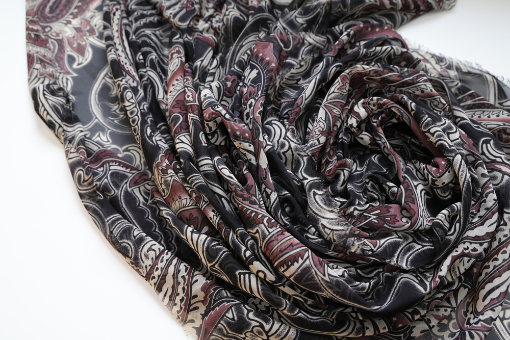 Шифон набивной "Etro"