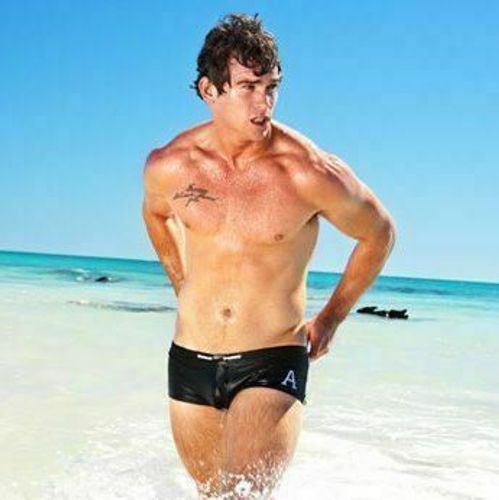 Мужские плавки Aussiebum Varsity Black Trunk