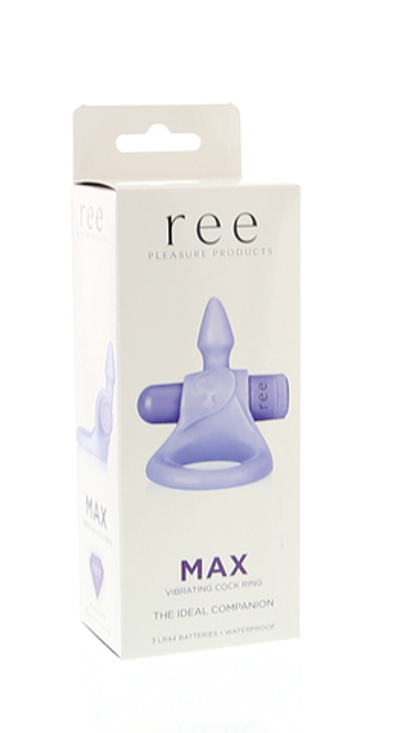 Сиреневое виброкольцо Max