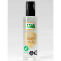 Лубрикант SGAN GLOW GEL с эффектом свечения на водной основе (110 мл)