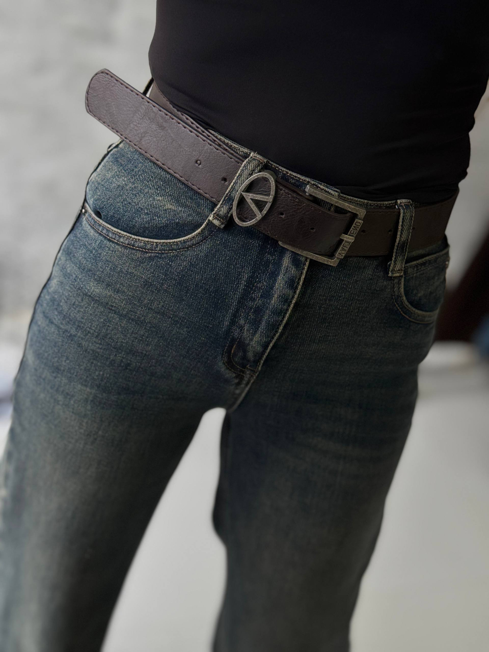 Брюки джинсовые жен. 73277 син.