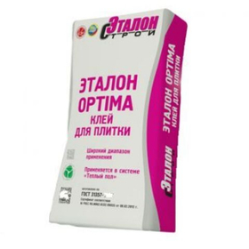 Клей для плитки Эталон Optima 25 кг