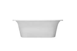 Ванна из литьевого мрамора Эстет Лион 174х80 белая, ФР-00000684
