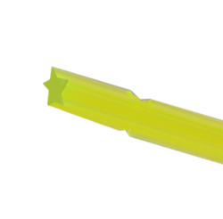 Леска Huter S24100 для триммера, 2.4 мм, звезда