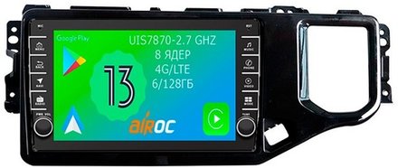 Магнитола для Chery Tiggo 4 2018+ - Airoc AB-2102 (кнопки и крутилки), Android 13, TS20, 6/128Гб, SIM-слот, CarPlay