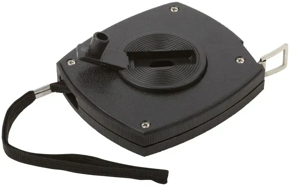 FIT Рулетка строительная 20 м стальная лента для измерения больших длин