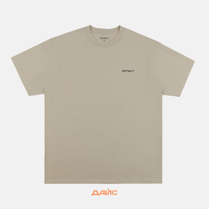 Футболка мужская Carhartt WIP Script Embroidery  артикул:I030435_wall - купить в магазине Дайс