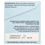 Twinings, холодный холодный чай, черный чай, классический английский, без подсластителей, 20 чайных пакетиков, 40 г (1,41 унции)