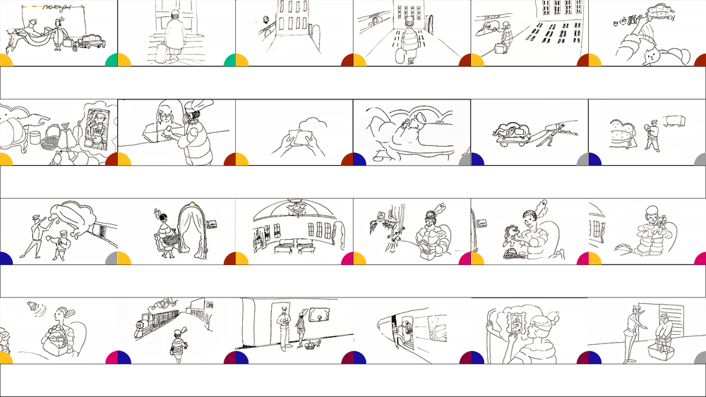 Разработка раскадровки