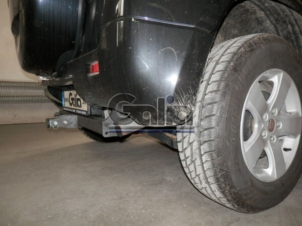 Фаркоп оцинкованный Galia S114A для Suzuki Grand Vitara 3 дверная 2005-2016(паспорт и сертификат в комплекте)(без электрики)