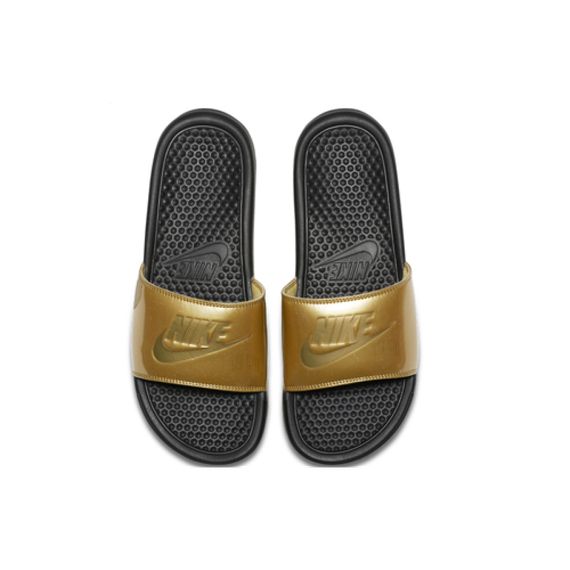 Nike JDI Benassi Slide 'Black Gold'