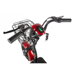 Электроскутер INTRO COMPACT черно-красный