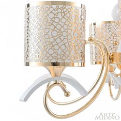 Подвесная люстра Arte Milano Florentia-9787 309787/5 Wh/Gd