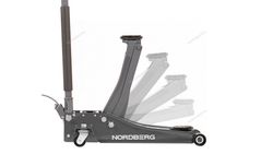 NORDBERG (N32032G) Домкрат подкатной 3,2 т, супернизкий подхват, педаль