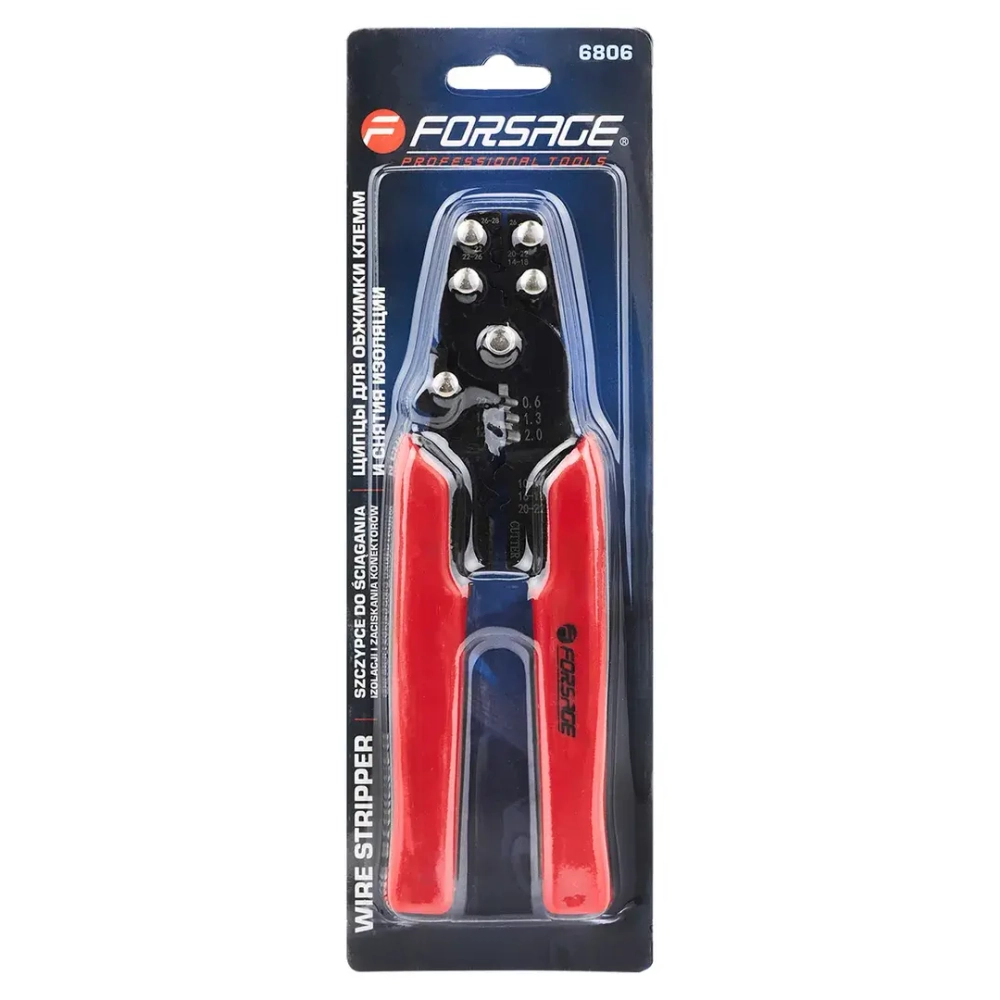 Щипцы для снятия изоляции Forsage F-6806