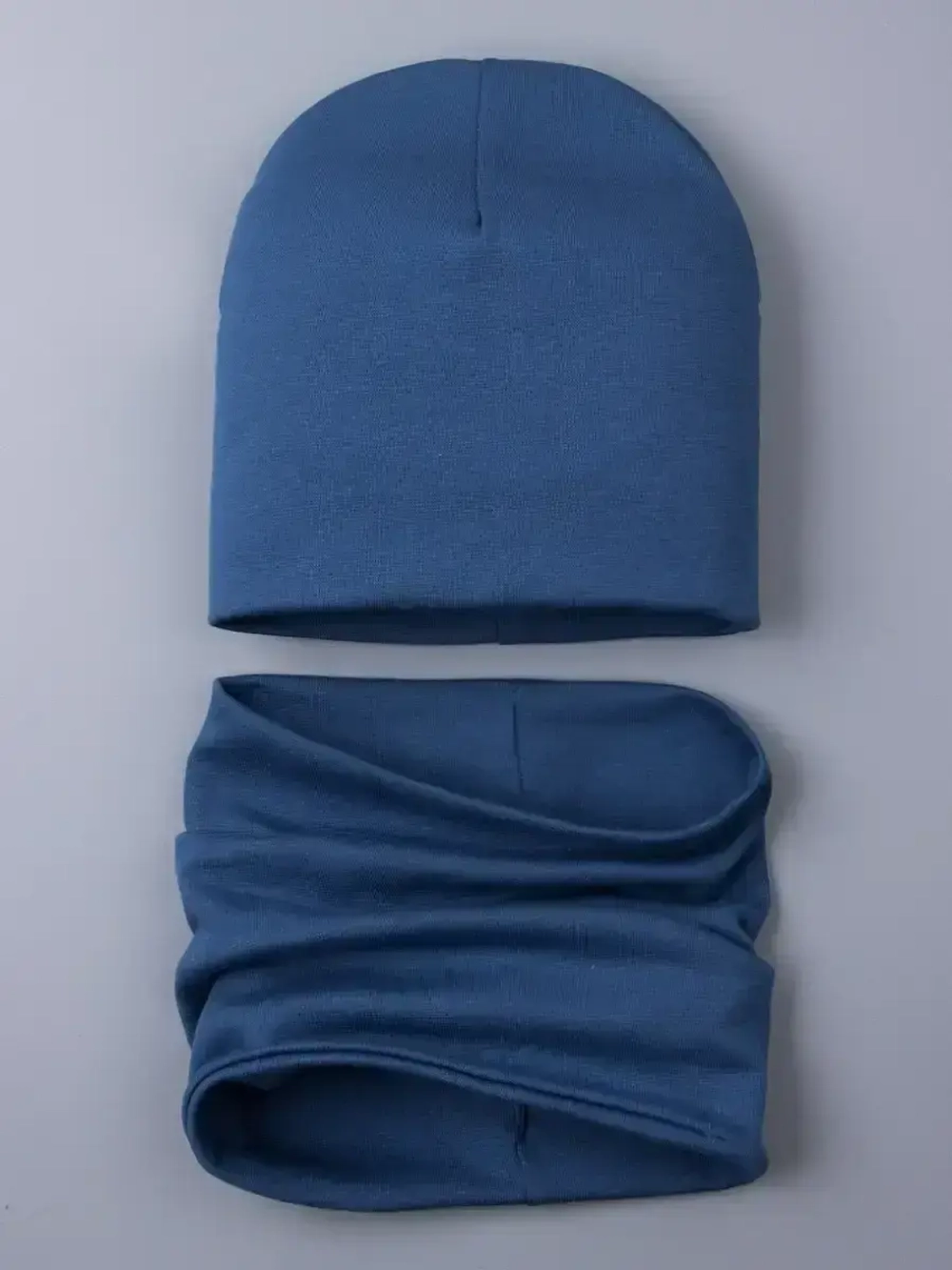 Шапка для мальчика осенняя и снуд