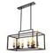 Подвесная люстра Lumina Deco Waldorf LDP 1140-8 BK+MD
