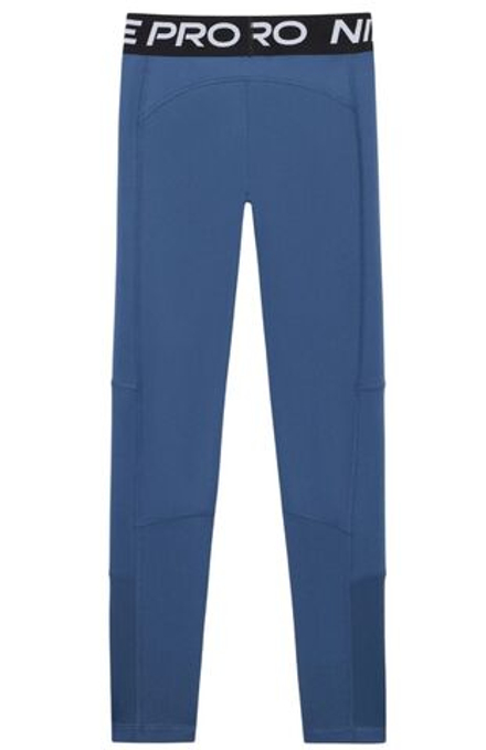 Брюки для девочки Nike Girls Pro Dri-Fit - mystic navy/black/white