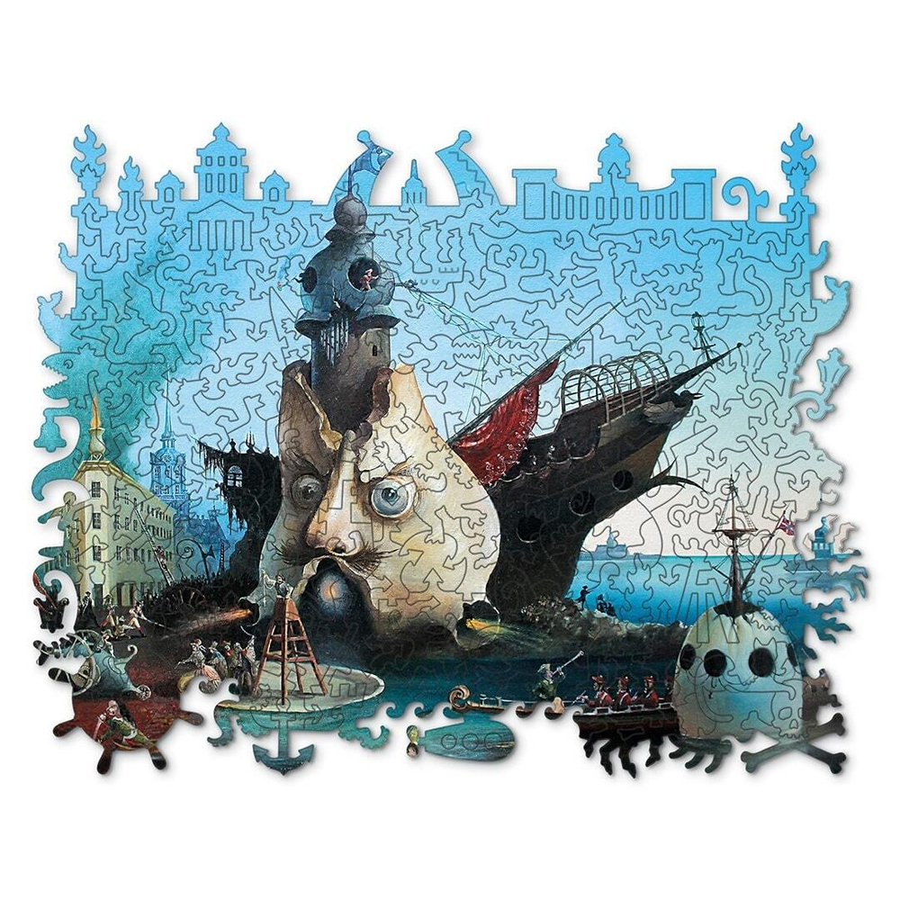 Невская увертюра от DAVICI - Деревянный пазл из фанеры, сборная картина, которую вы собираете сами