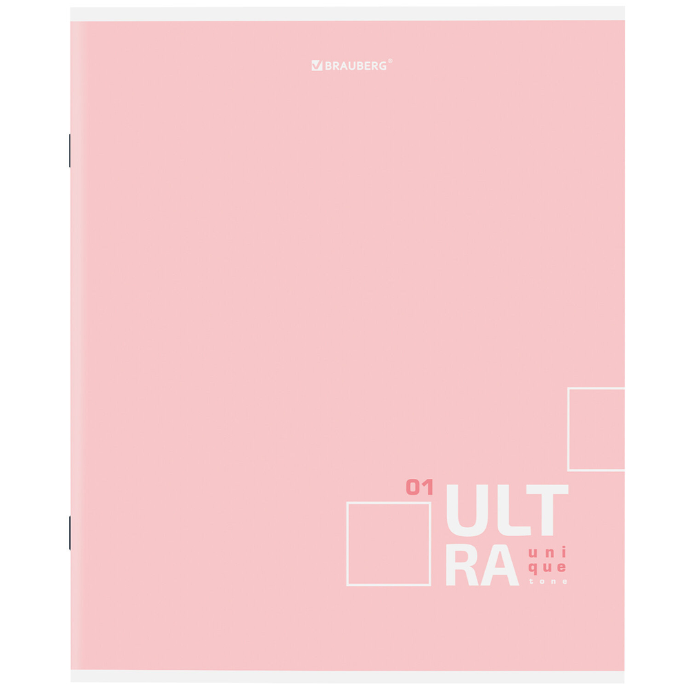 Тетрадь А5 80 л. BRAUBERG скоба клетка обложка картон "Пастельная" Pastel Tone (14 штук в упаковке)