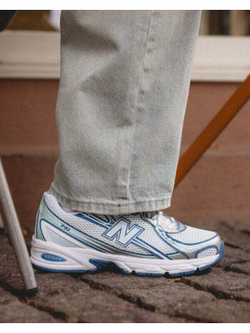Кроссовки New Balance U740LB2 Ice Blue / Sea Stone / White