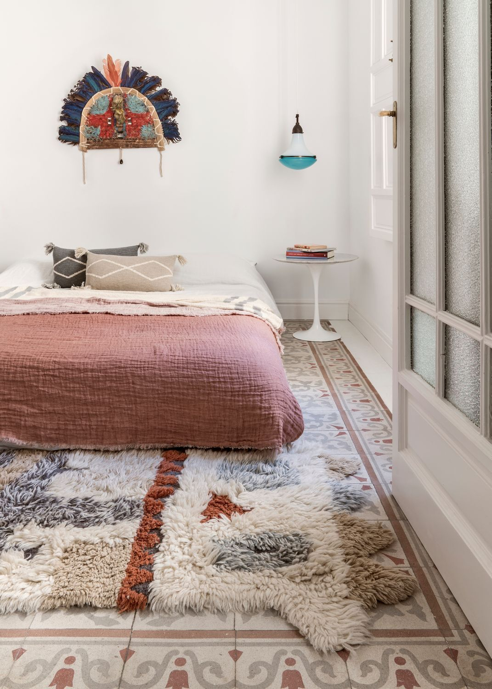 Шерстяной стираемый ковер Lorena Canals Kachina (90 x 240 см)