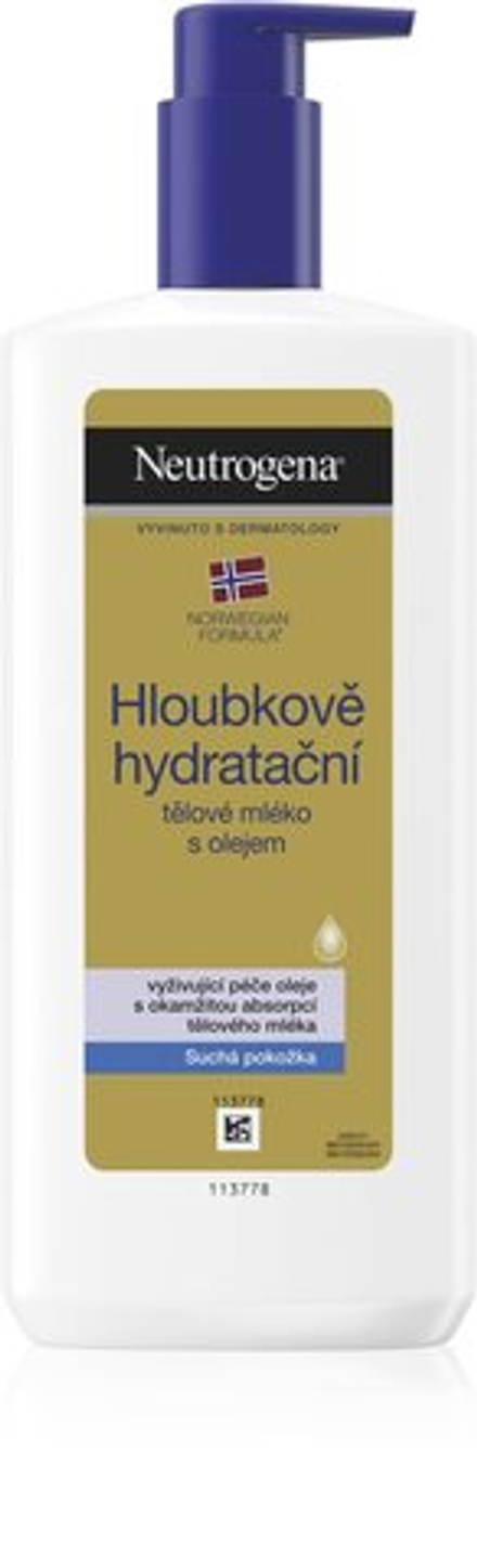 Neutrogena Norwegian Formula  Deep Moisture - глубоко увлажняющий крем с маслом /   400  ml  / GTIN 3574660653151