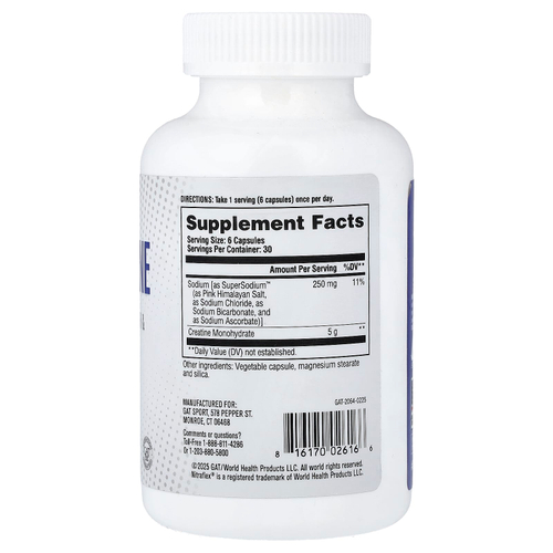 GAT, Nitraflex®, прокреатин, 180 капсул