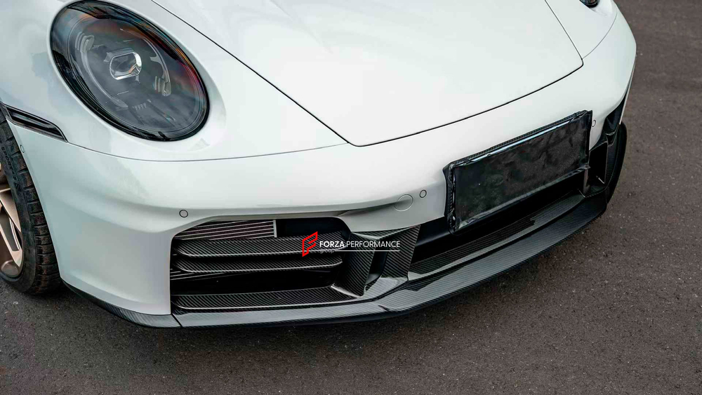 Карбоновая замена воздуховодов переднего бампера для PORSCHE 911 992.2 CARRERA 2025+