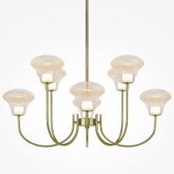 Люстра на штанге светодиодная Maytoni Dynasty MOD402PL-L30BS3K