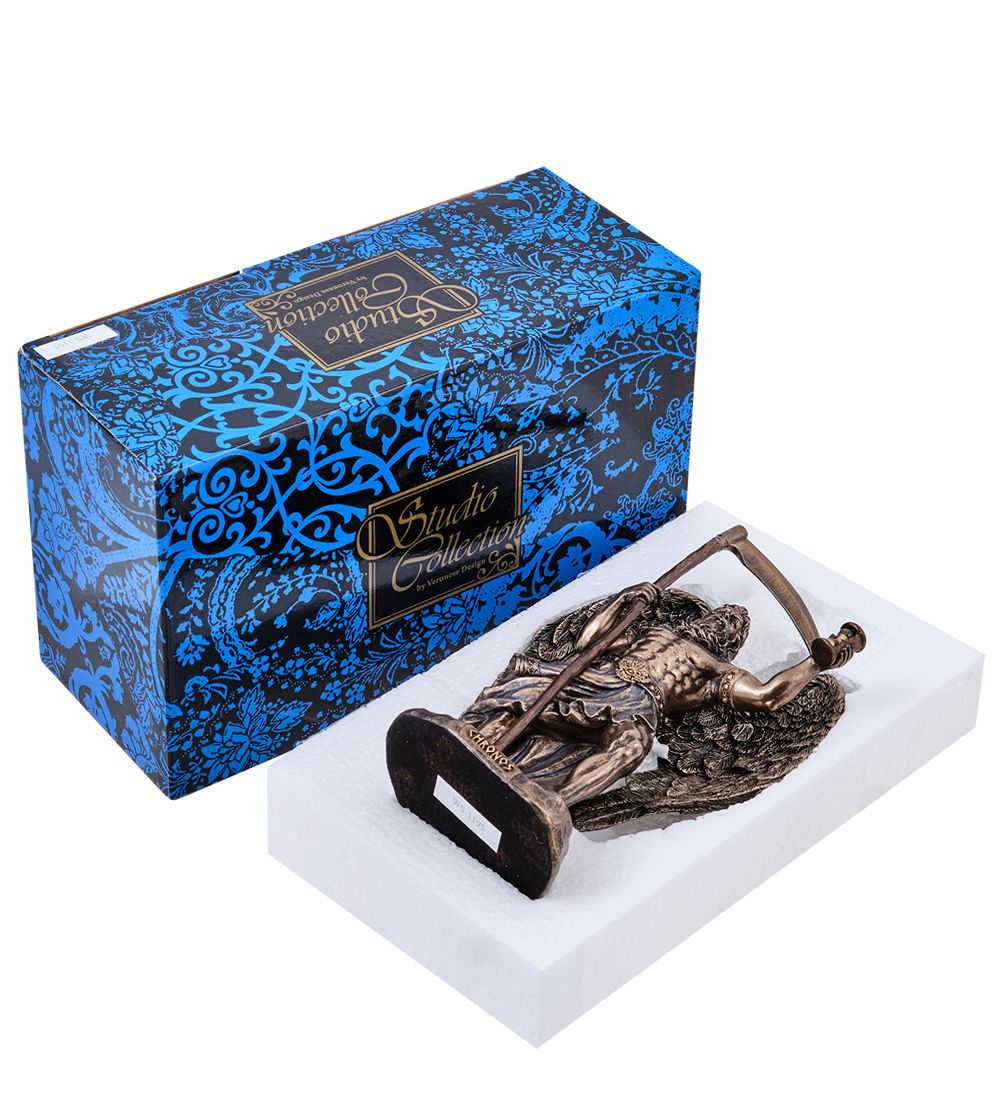 Veronese WS-1195 Статуэтка «Кронос - бог урожая, земледелия, веков и разрушительных сил времени»