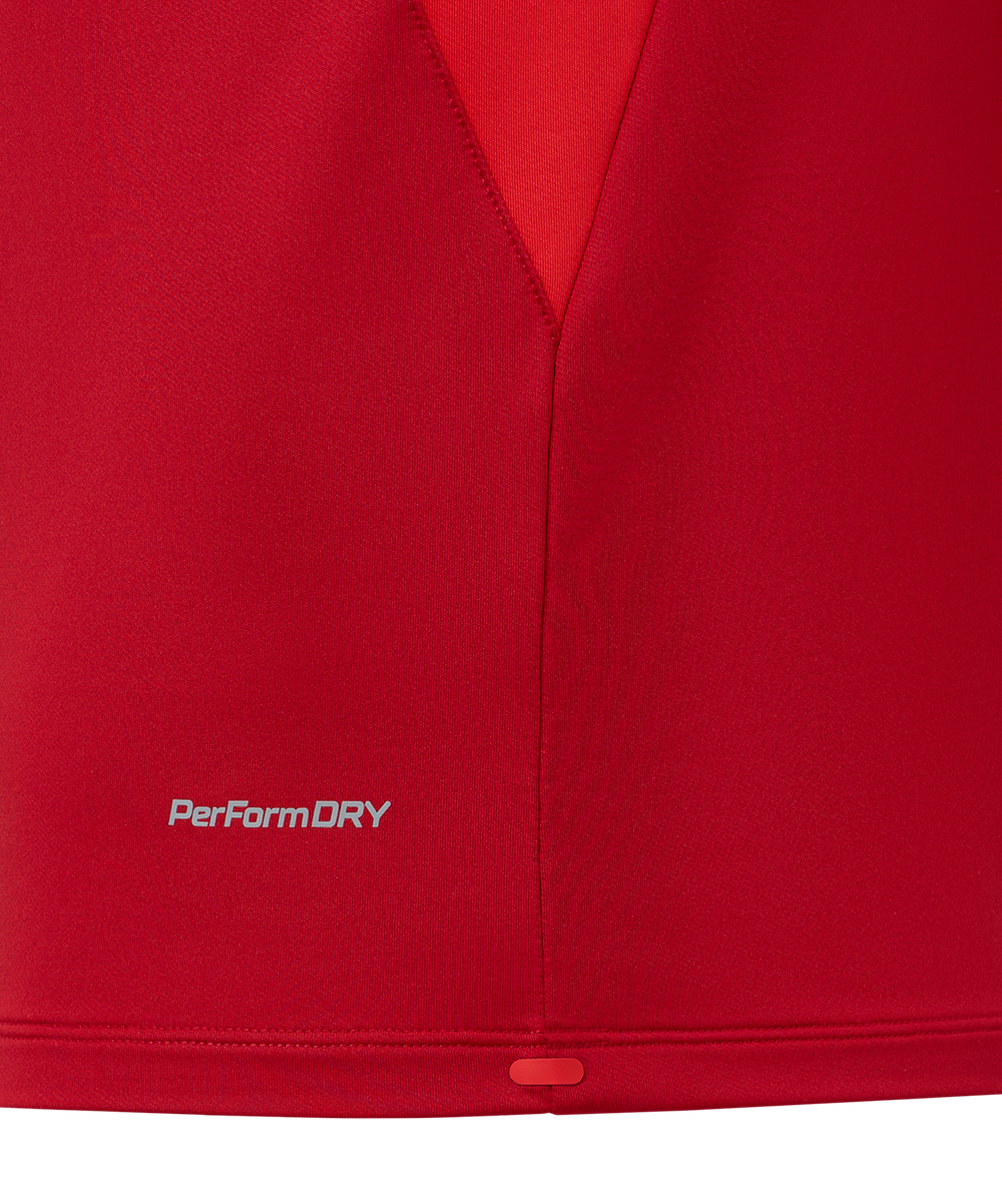 Джемпер тренировочный JOGEL PREMIER PerFormDRY Training Zip Top, темно-красный/красный