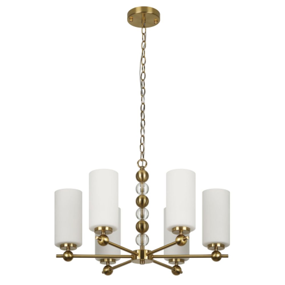 Люстра Rivoli Antonella 3181-306 6 х Е27 40 Вт модерн | Модерн