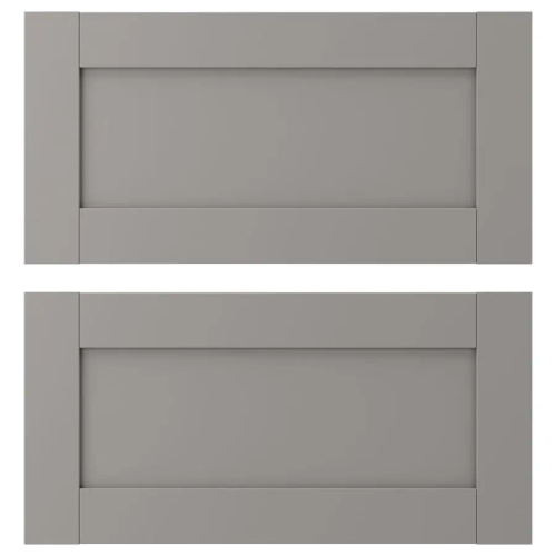 Дверца - EKET IKEA/ЭКЕТ ИКЕА, 60x30 см, серый