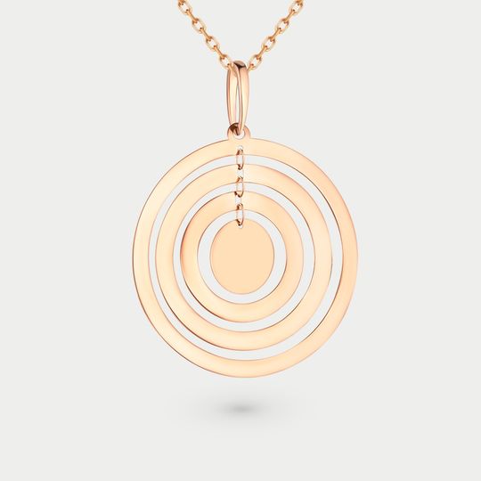 Подвеска золотая