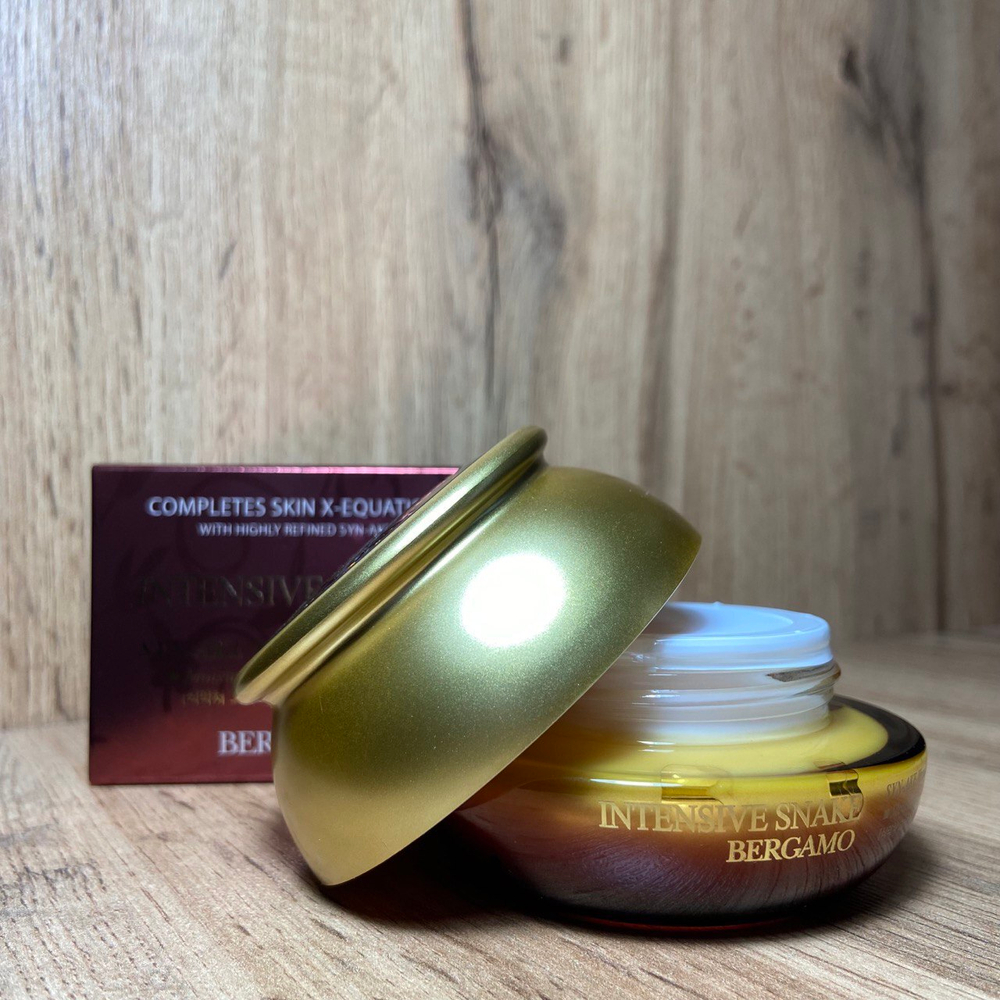 Bergamo Intensive Snake Cream антивозрастной со змеиным пептидом 50 г