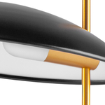 801917 Настольная лампа MARMARA LED 4W 400LM ЗОЛОТО/ЧЕРНЫЙ/МРАМОР 3000K