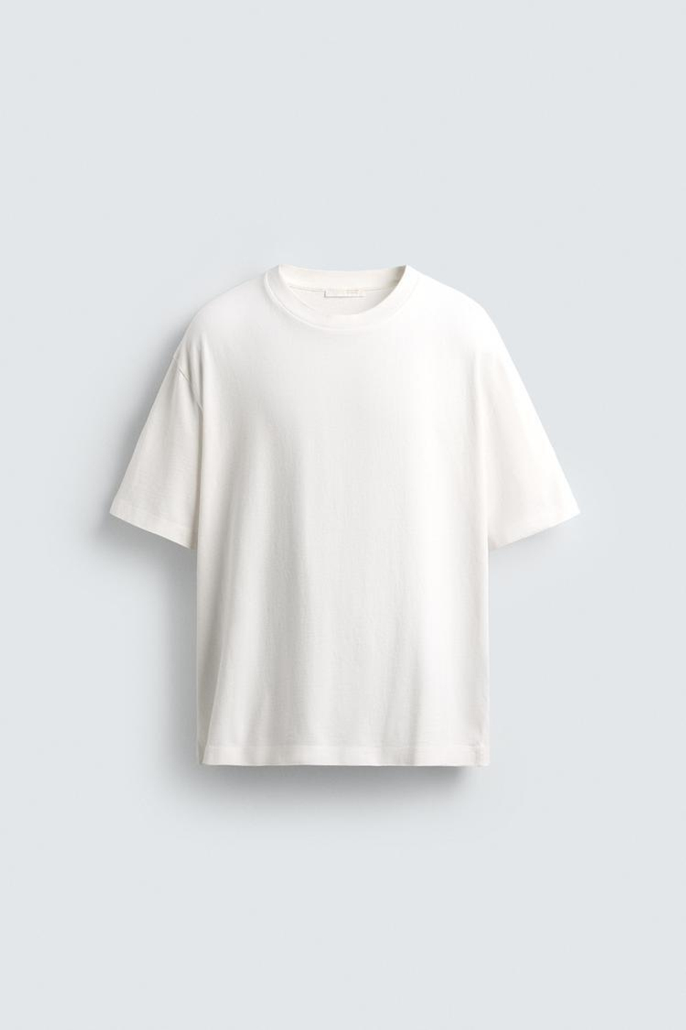 ZARA ФУТБОЛКА С НАДПИСЬЮ SIESTA, БЕЛЫЙ