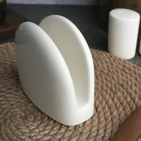 Салфетница 4.8*10см. h=8.4см, фарфор "NOBLE" серия "Fine Plus"