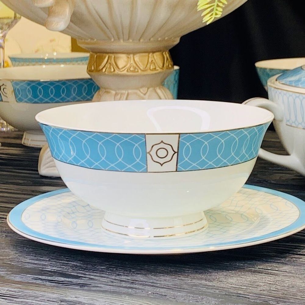 Lenardi 145-313 Набор из 6 салатников 15см ТИФФАНИ в под.уп.(х6) Костяной фарфор