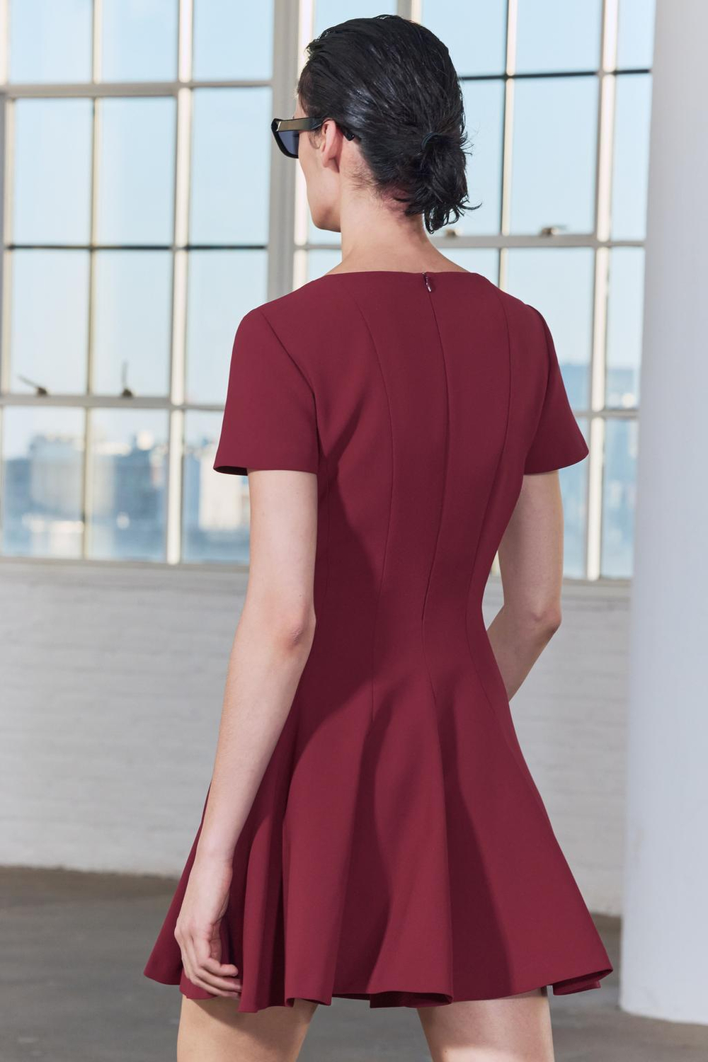 Короткое платье с юбкой годе — zw collection