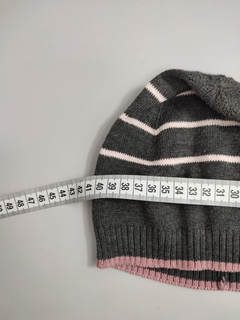 Шапка H&M полосатая на 1-2 года