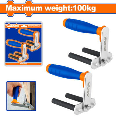 Захваты для переноски гипсокартона 2 шт. (2/12) WADFOW WTN2002