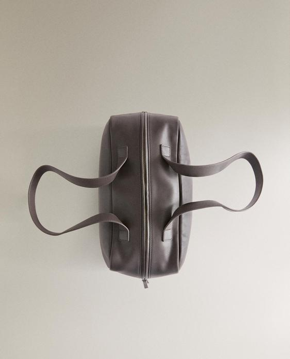 ZARA HOME МИНИ-СУМКА ТОУТ, КОРИЧНЕВЫЙ