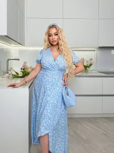 Платье на запах УК-1964-6 Фабрика Моды