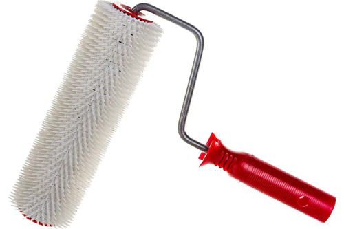 Игольчатый валик для наливных полов в сборе Зубр МАСТЕР 72х240 мм 03952-24 03952-24